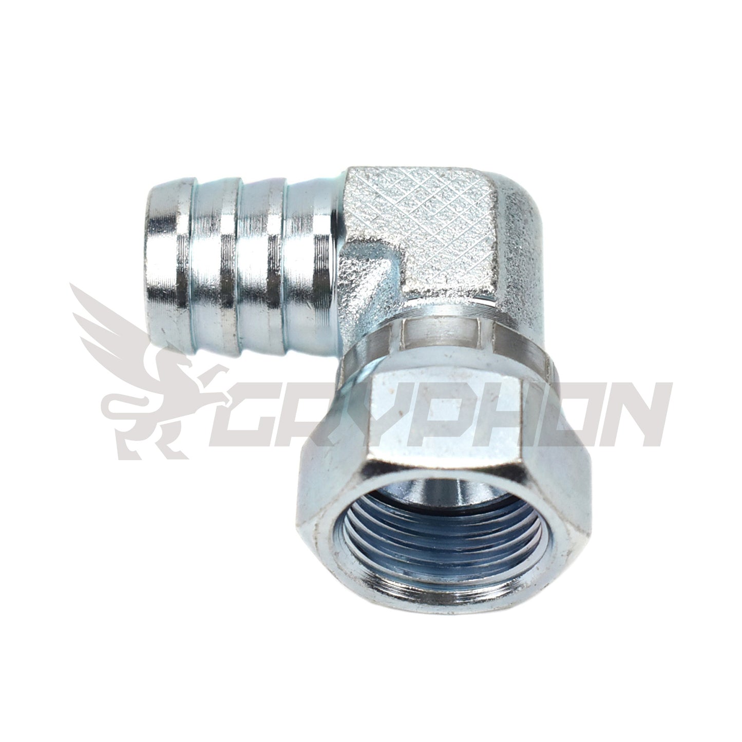 Swivel Fitting 90 Degree 10AN to 3/4" Barb