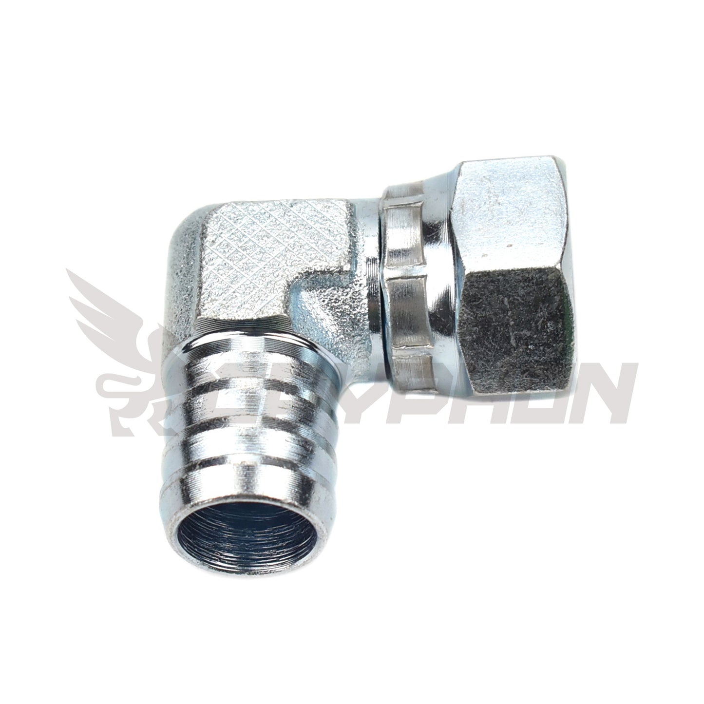 Swivel Fitting 90 Degree 10AN to 3/4" Barb