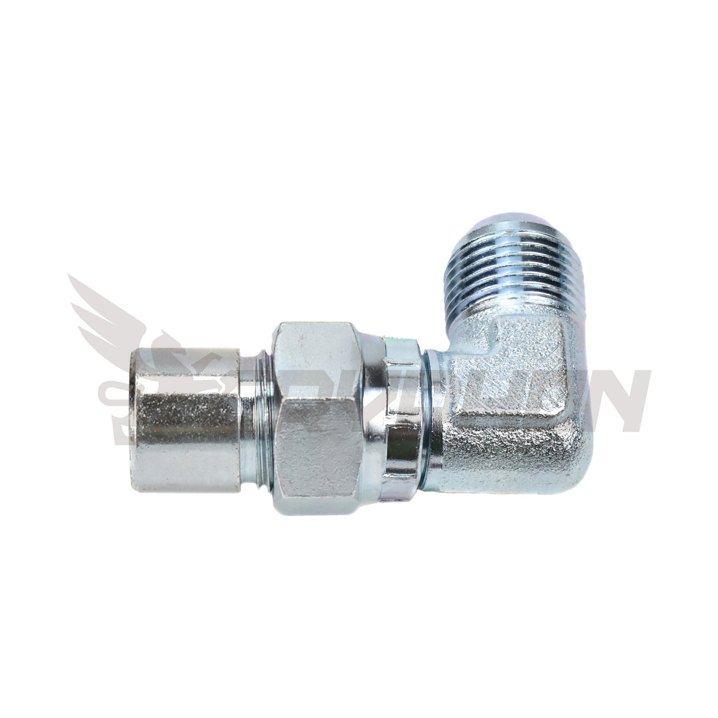 90 Degree 10AN Weld Bung Fitting for turbo oil return