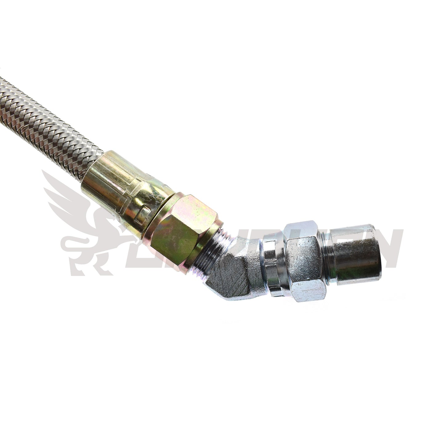 Braided Turbo Oil Water Line Kit Garrett G-Series G25 G30 G35