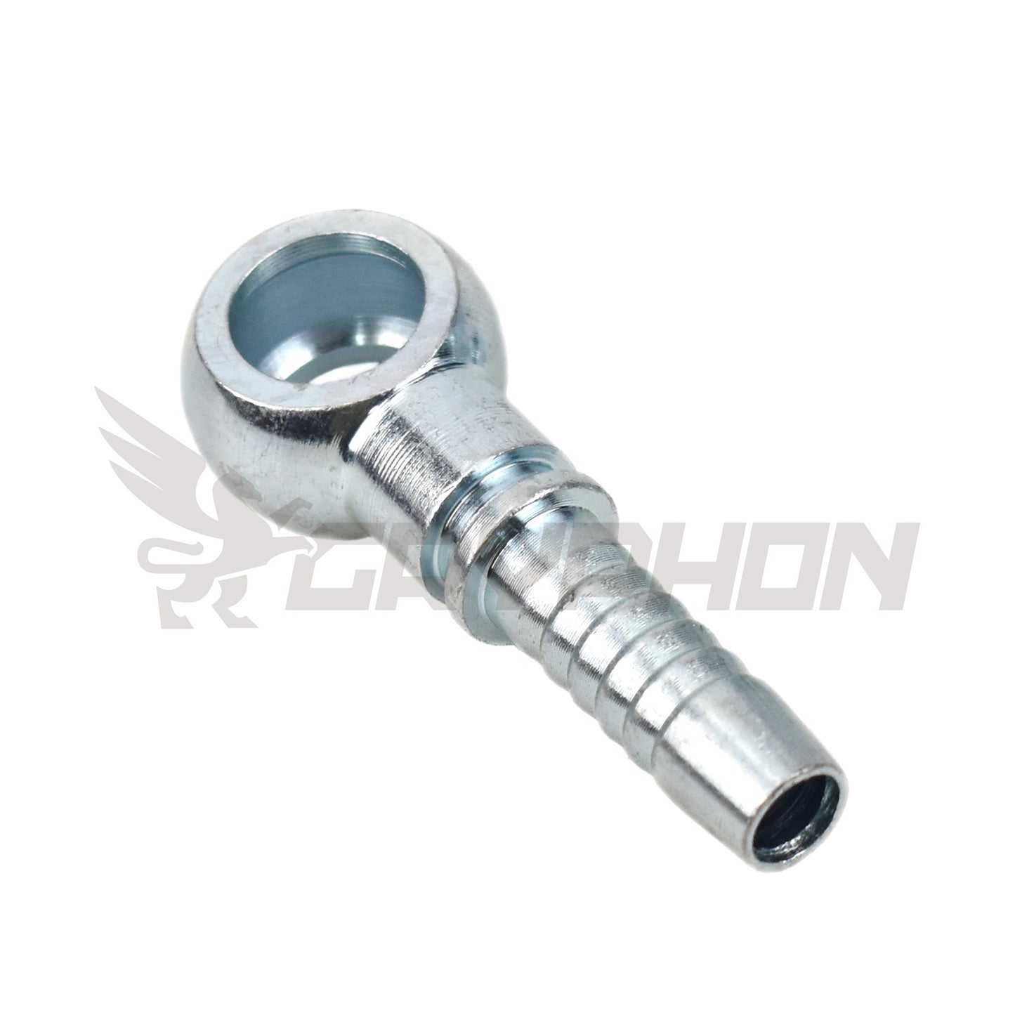 3/8" barb to M14 metric banjo fitting for universal hose use