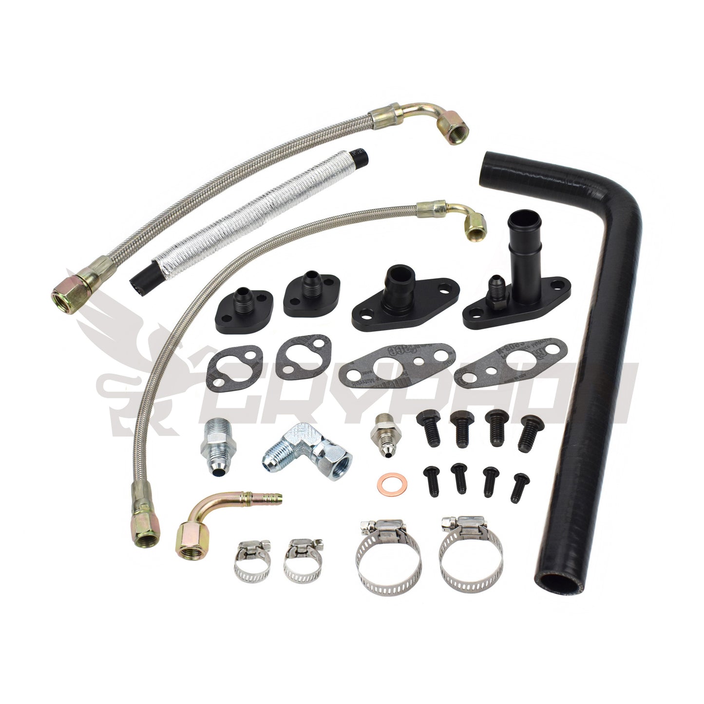 Turbo Oil Water Line Kit Toyota Land Cruiser 12HT with CT26