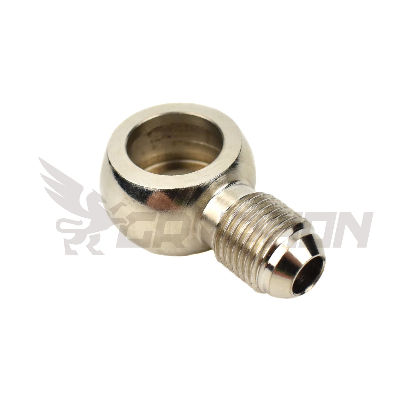 6AN to M16 banjo eye fitting for turbocharger or fuel delivery systems