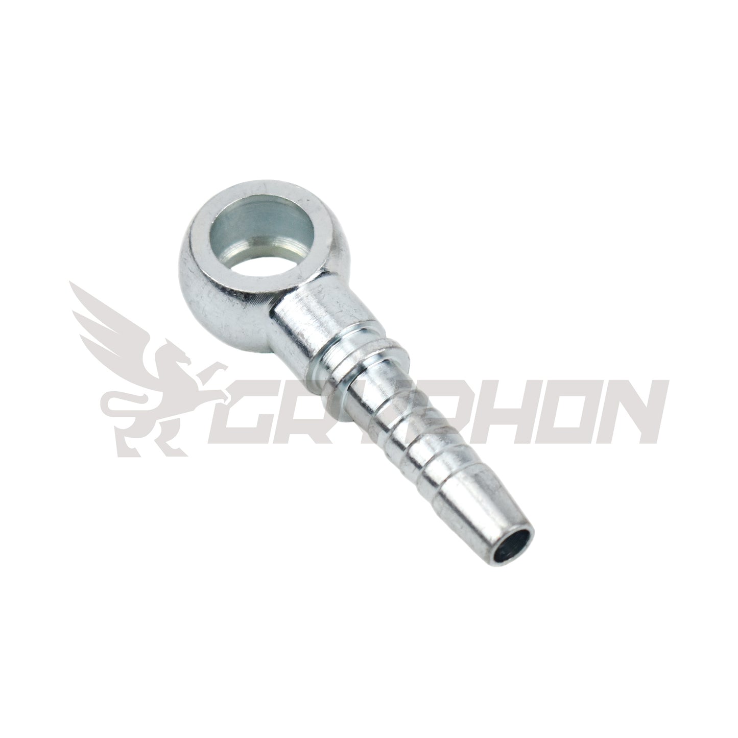 5/16" barb to M12 metric banjo fitting for universal hose use