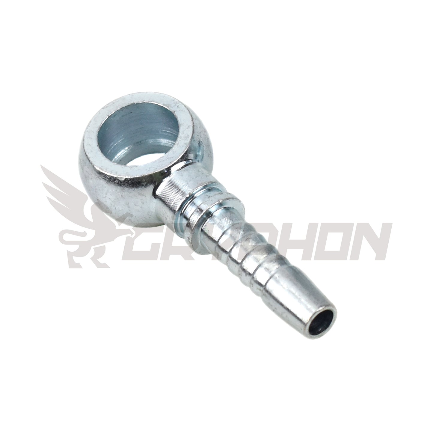 5/16" barb to M14 metric banjo fitting for universal hose use
