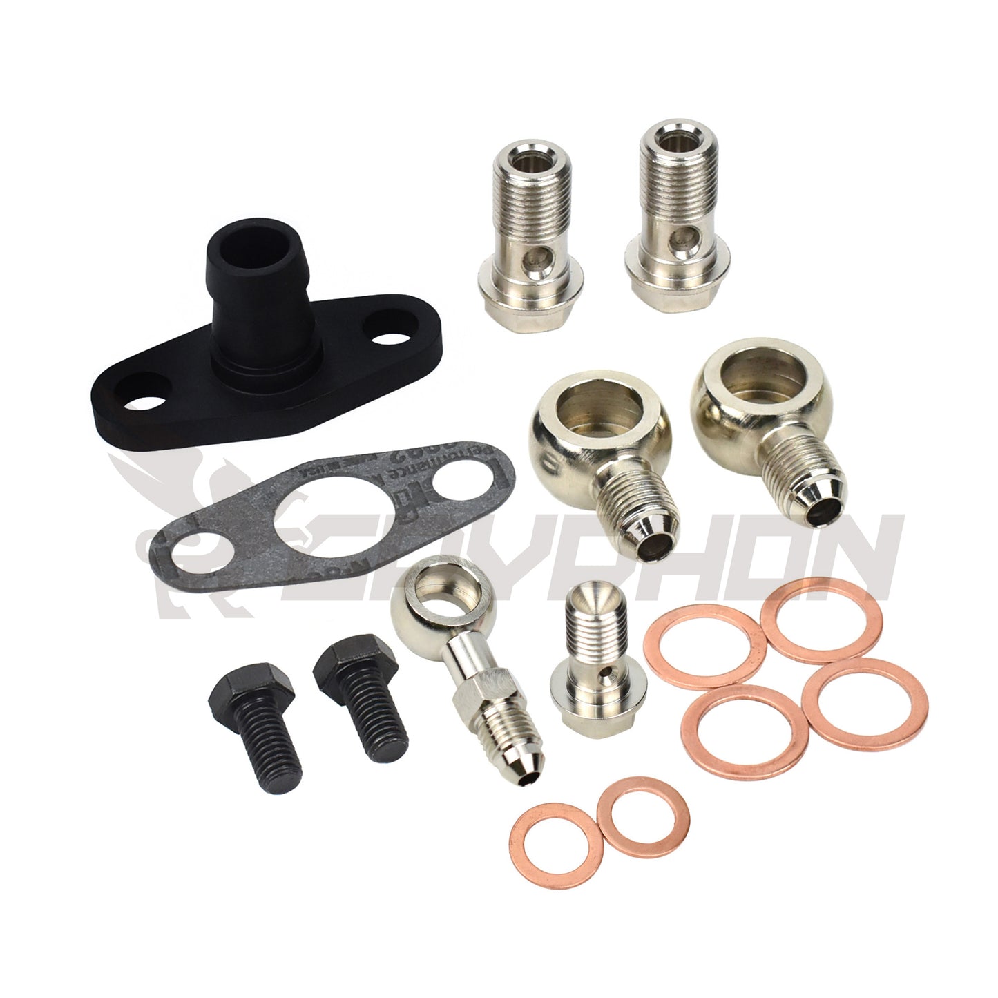 Nissan Skyline RB20DET RB25DET Stock Turbo Oil Water Fitting Kit