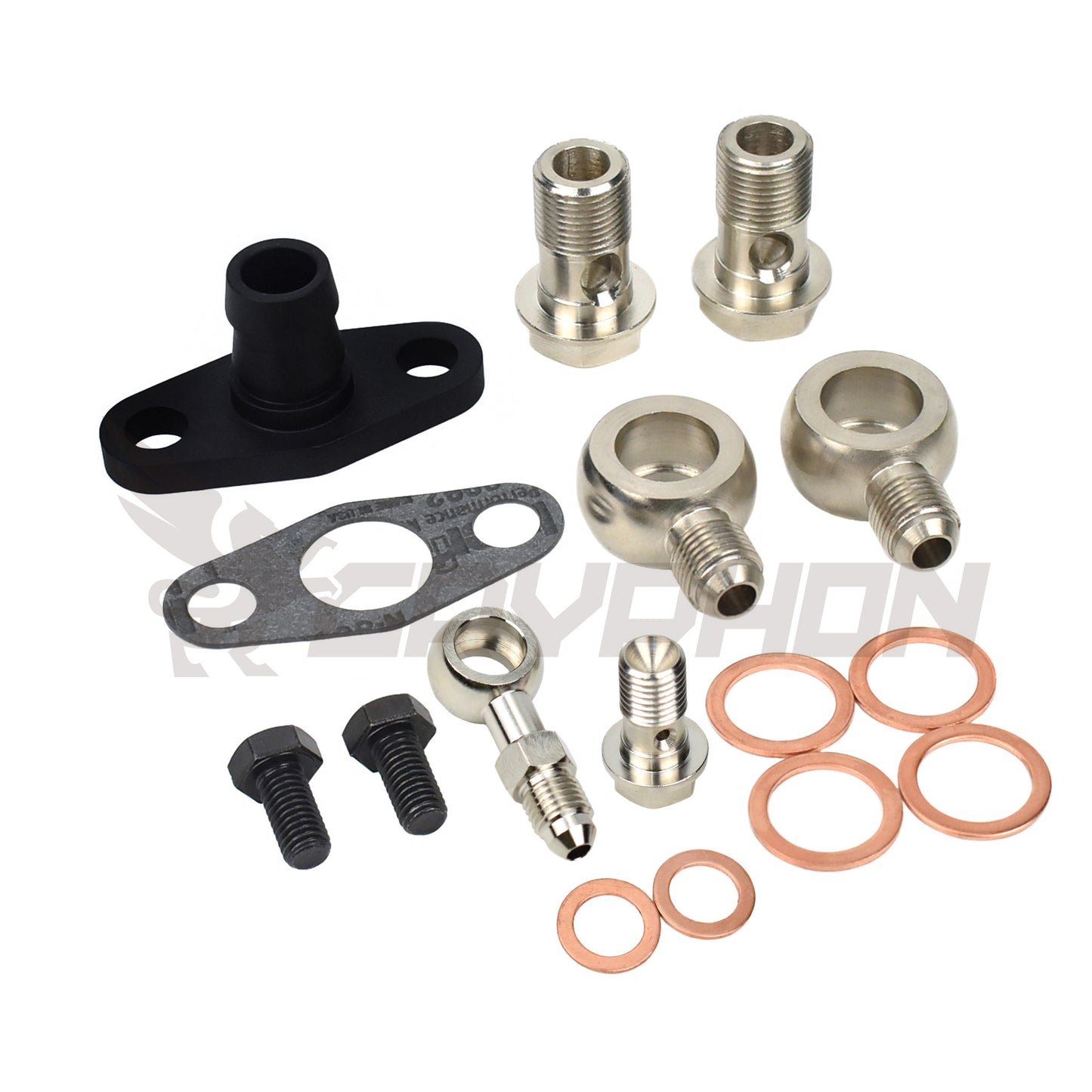 Nissan Skyline RB20DET RB25DET Stock Turbo Oil Water Fitting Kit