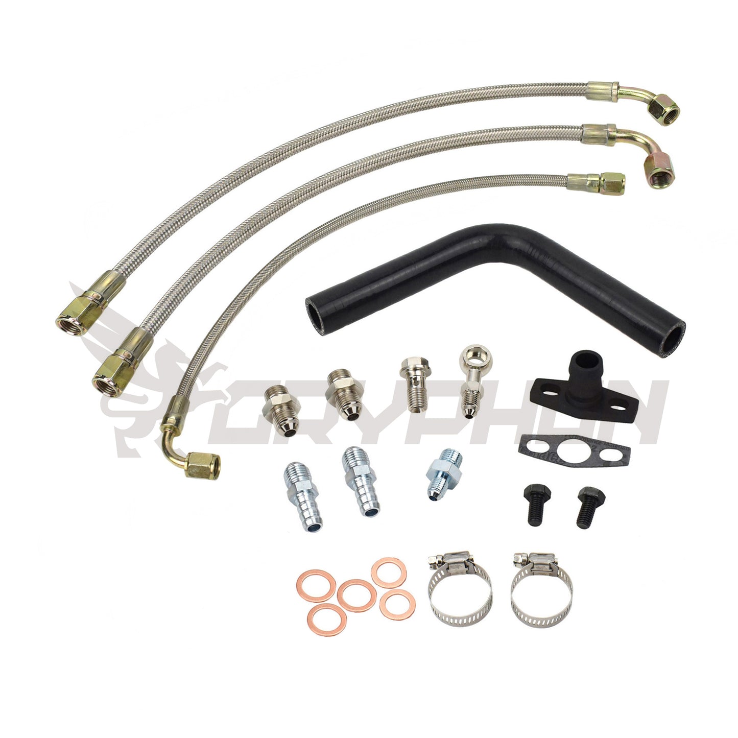Turbo Oil Water Line Kit Toyota Starlet EP82 EP91 4E-FTE with GT25R GT28R