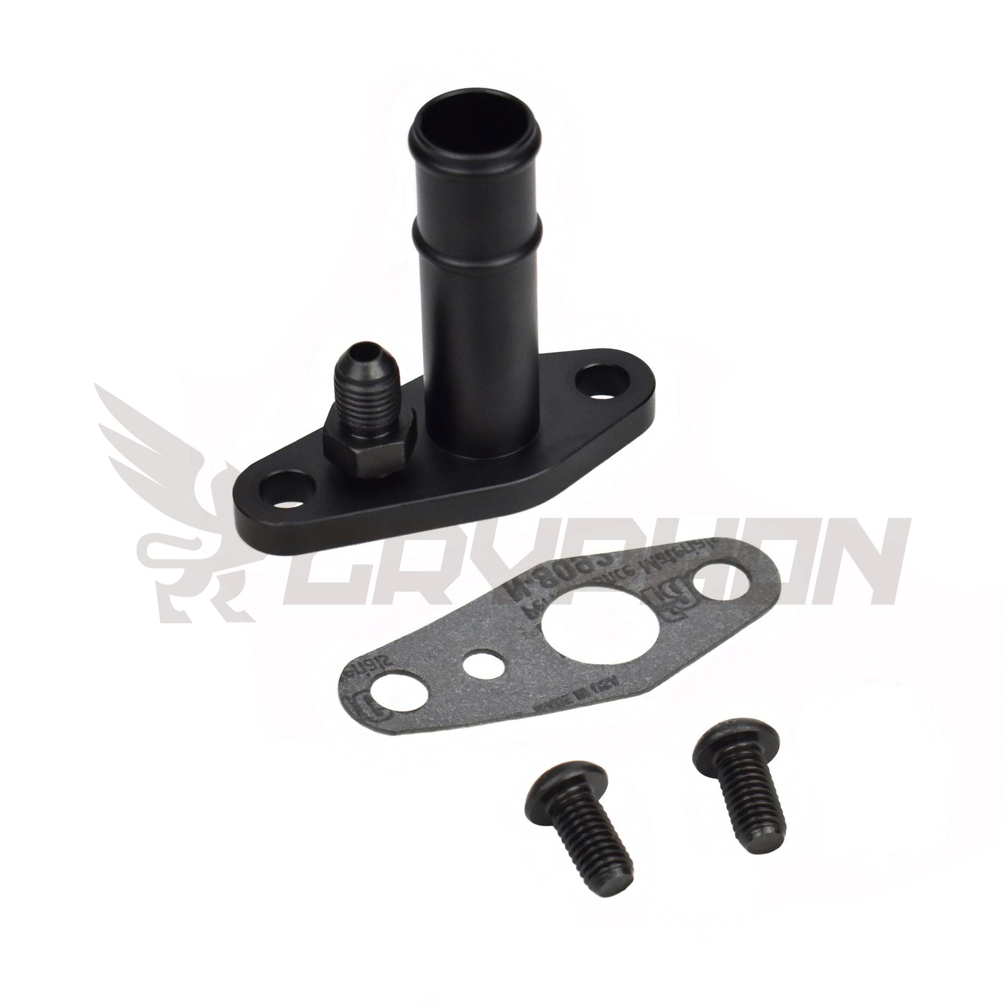 Turbo oil feed and return flange kit for Toyota CT9 CT12 CT15 CT20 CT26 with 4AN feed and 3/4" drain barb