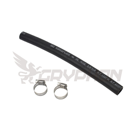 5/8" NBR rubber hose with 150 psi rating for oil return and coolant use