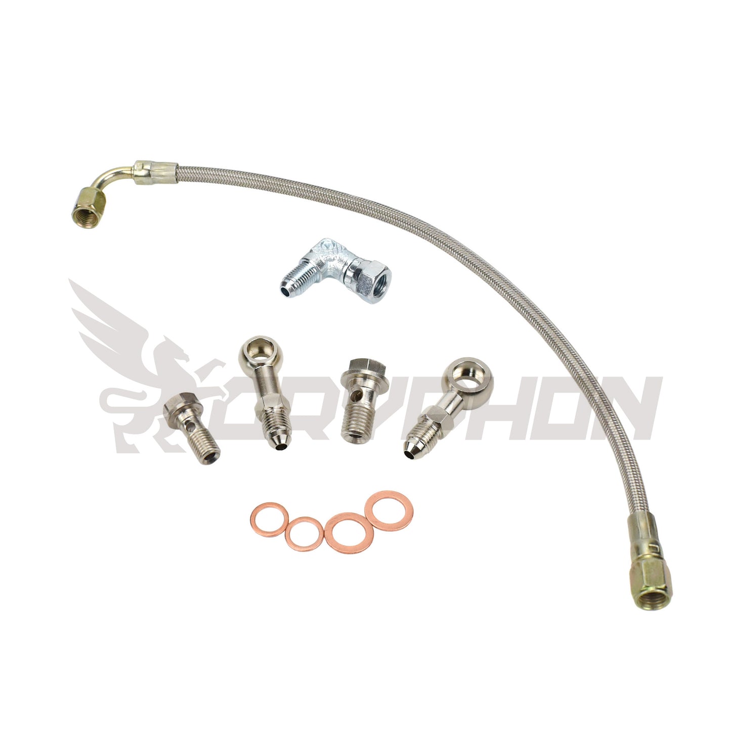 Turbo Oil Feed Line Kit Nissan RD28T Y61 GU Holset HE221W