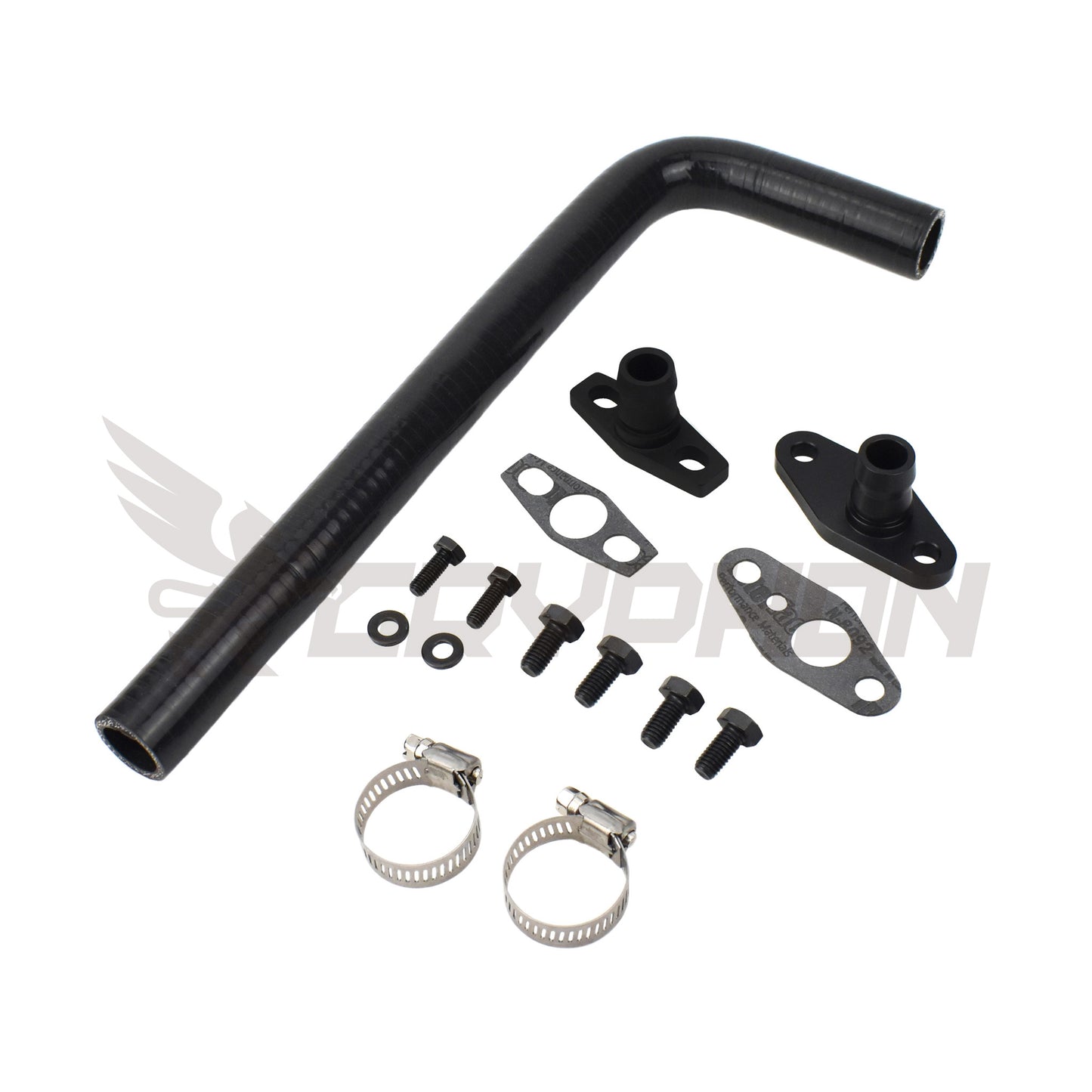 Turbo Oil Drain Hose Kit Toyota Land Cruiser 12HT with Garrett GT28R