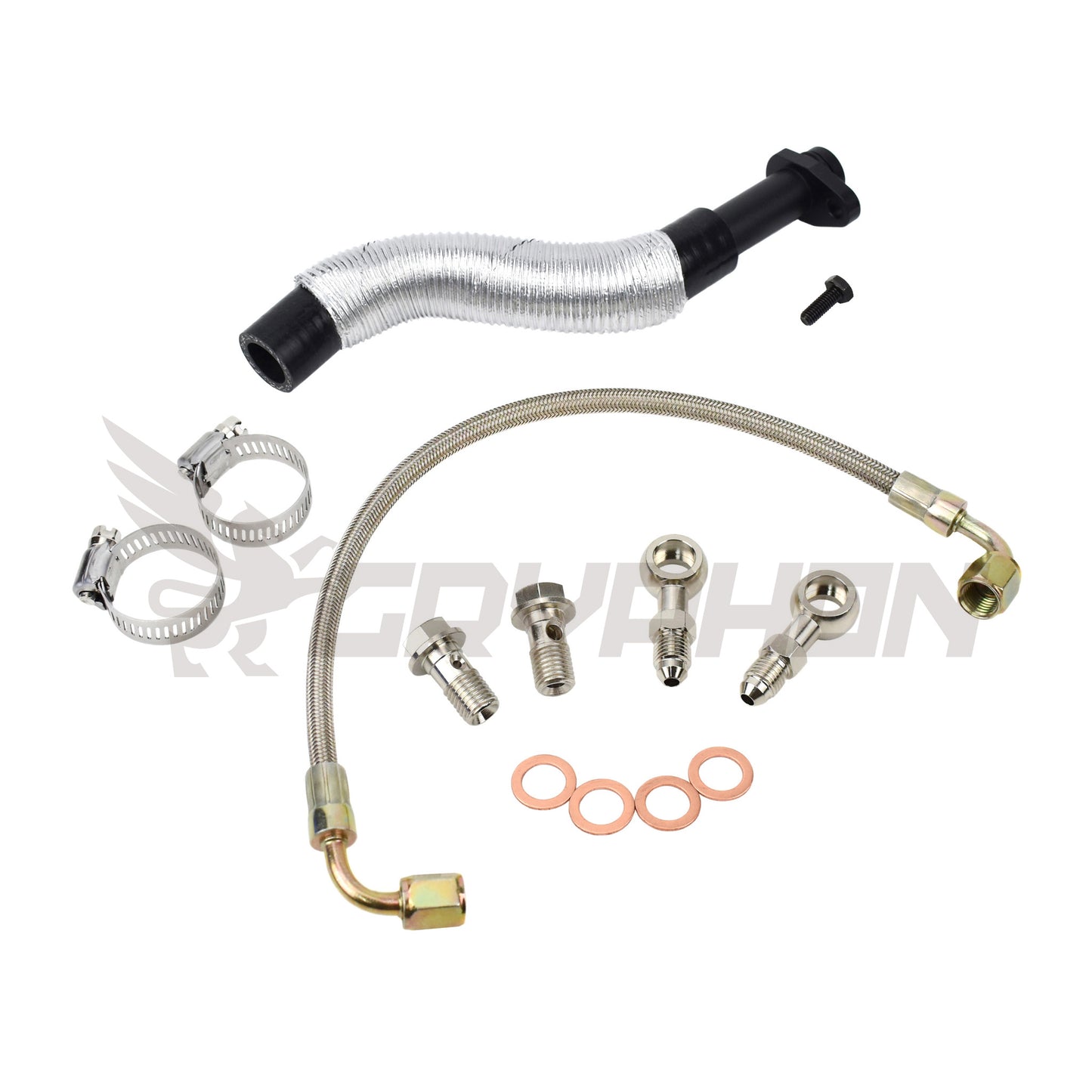 Turbo Oil Feed Return Line Kit Citroen C4 C5 DS3 DS4 DS5 EP6DTS EP6CDT EP6DT 1.6THP