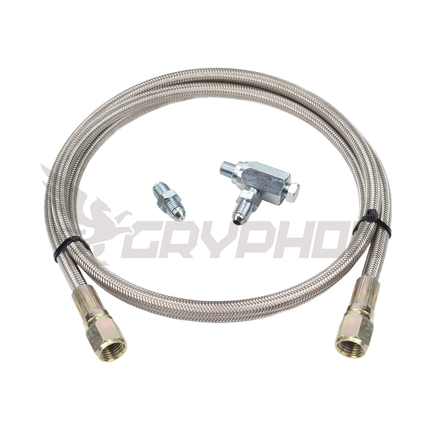 Turbo Oil Feed Line Kit Toyota Land Cruiser 1HZ with Garrett GT28R