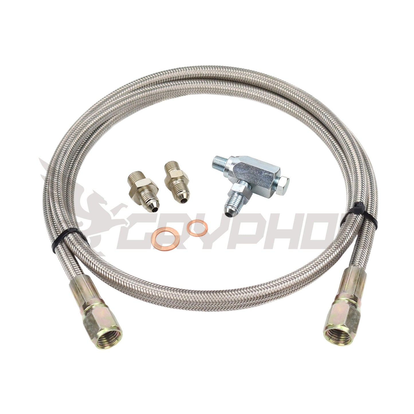 Turbo Oil Feed Line Kit Toyota Land Cruiser 1HZ with TD05H