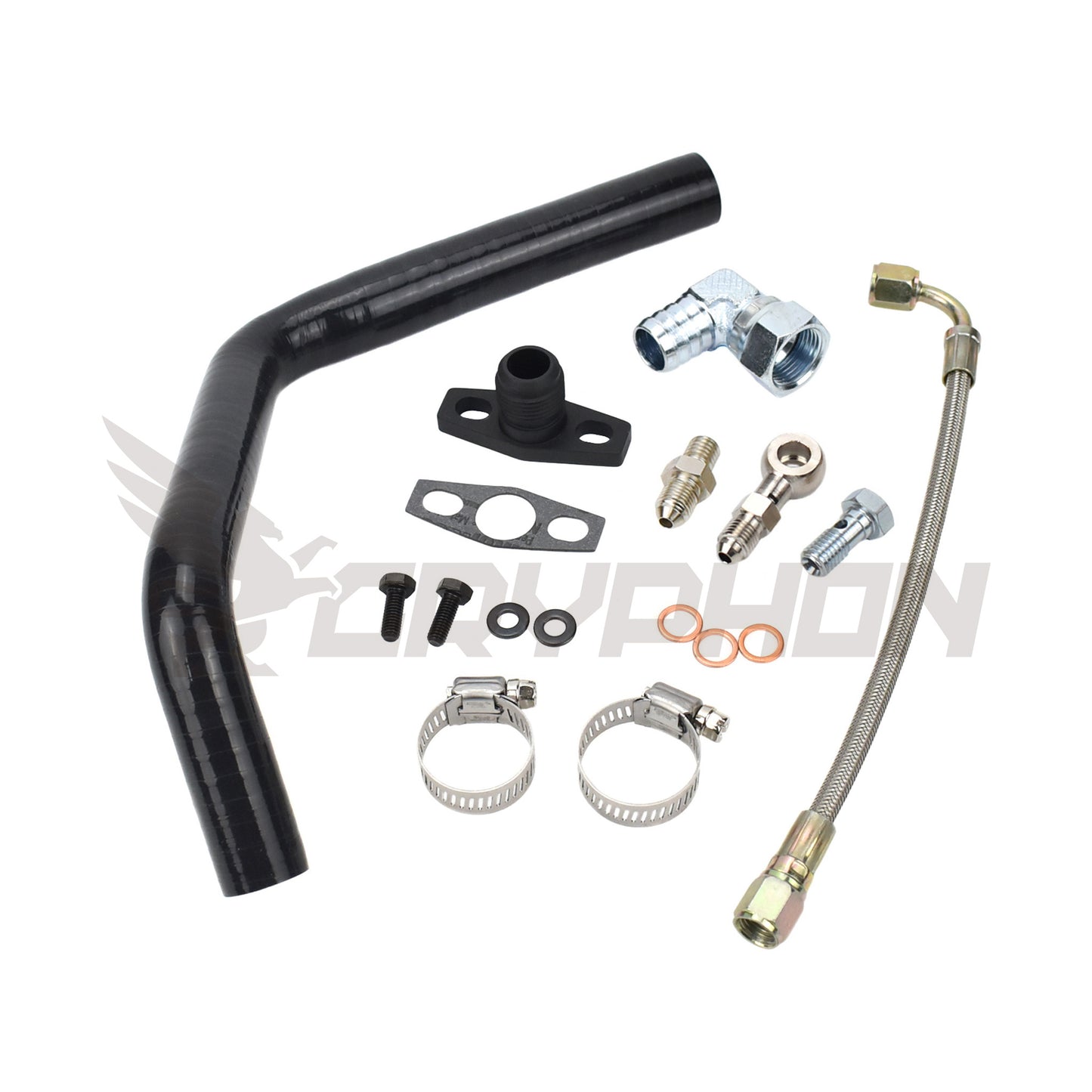 Turbo Oil Feed Return Line Kit Mazda Bravo B2500 / Ford Courier WL-T 2.5L with VJ25 VJ26 VJ33