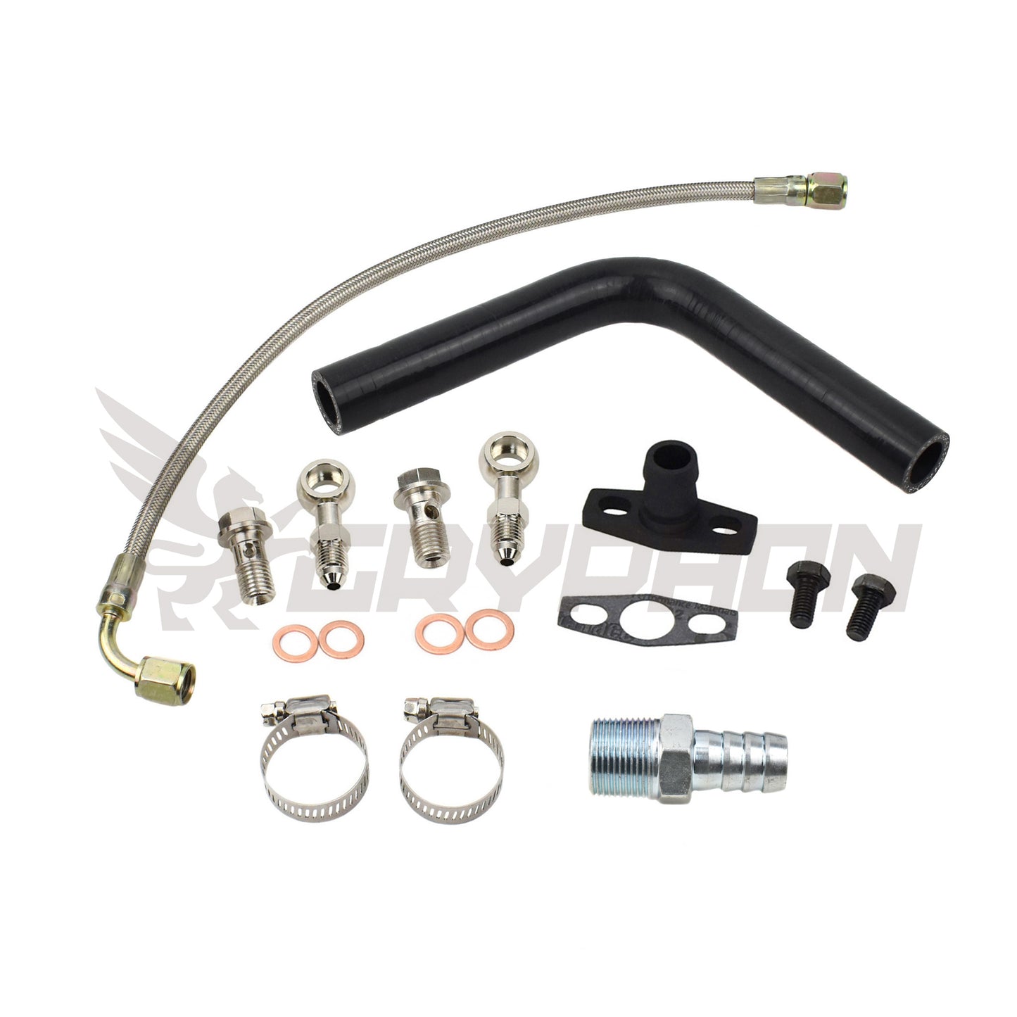 Turbo Oil Feed Return Line Kit Nissan RD28T Y60 GQ Garrett GT25R GT28R