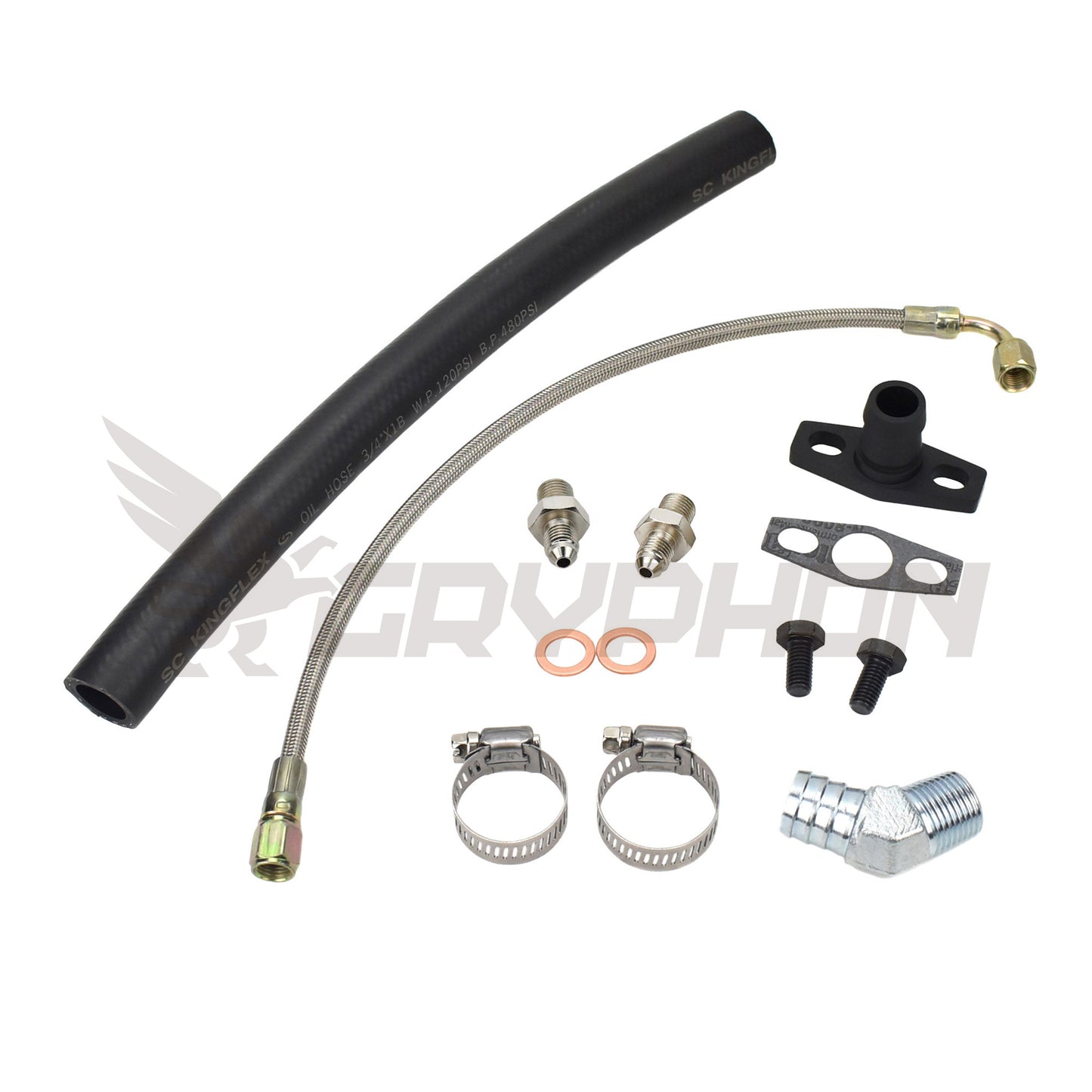 Turbo Oil Feed Return Line Kit Nissan SR20DET with BorgWarner EFR Series