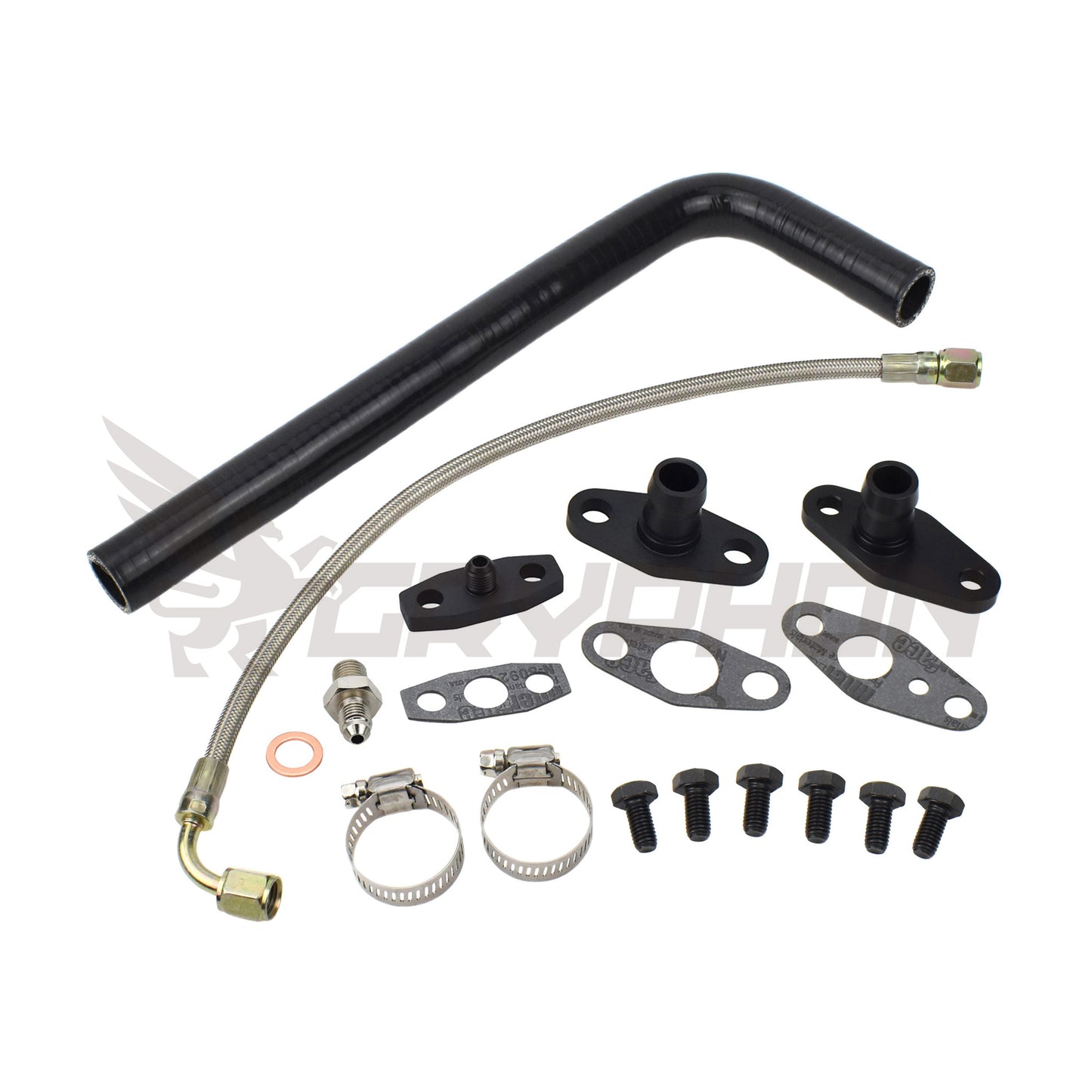 Turbo Oil Feed Return Line Kit Toyota Land Cruiser 12HT with Holset Super HX30W