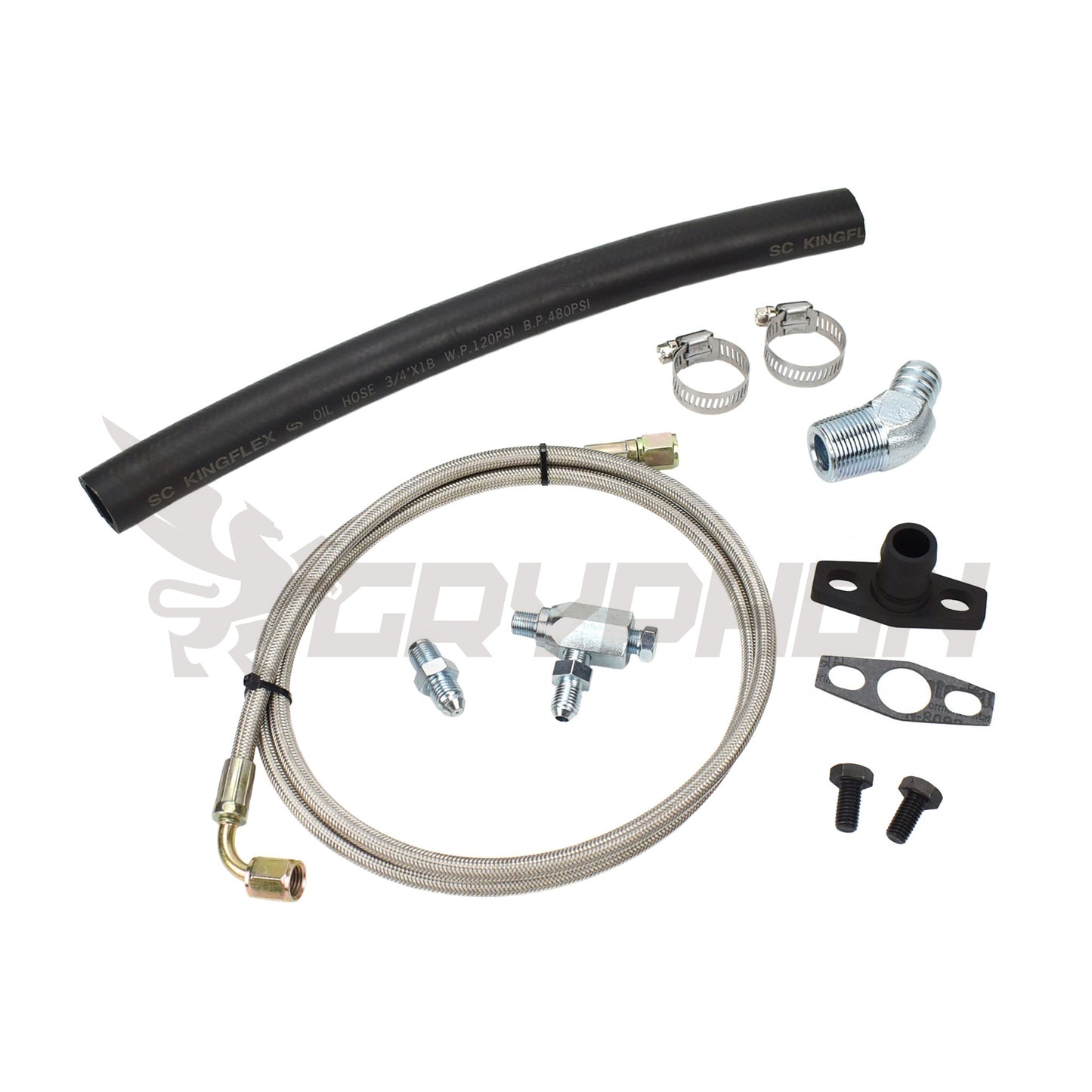 Universal Turbo Oil Feed Return Line Kit Garrett T25 T28
