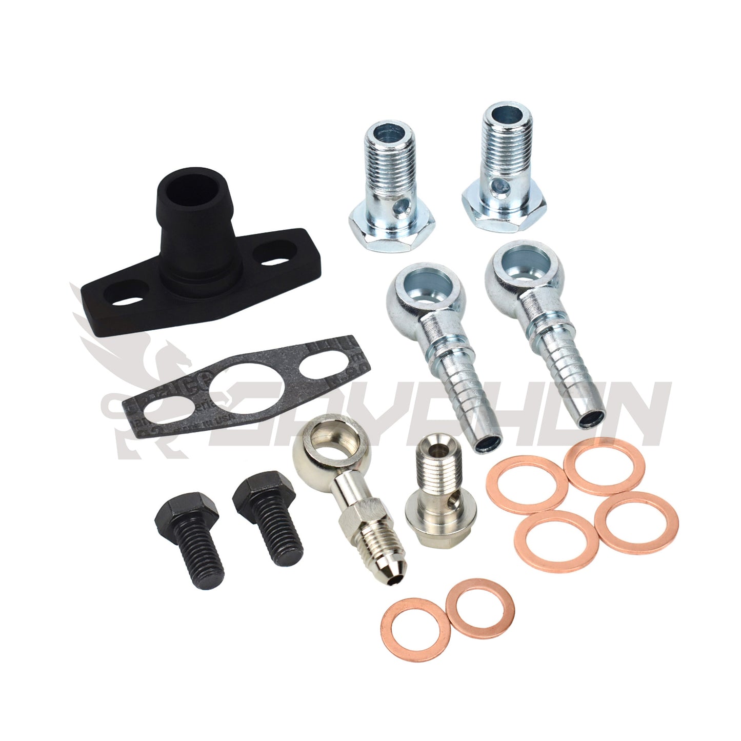 BorgWarner EFR Turbo Oil Water Fitting Kit