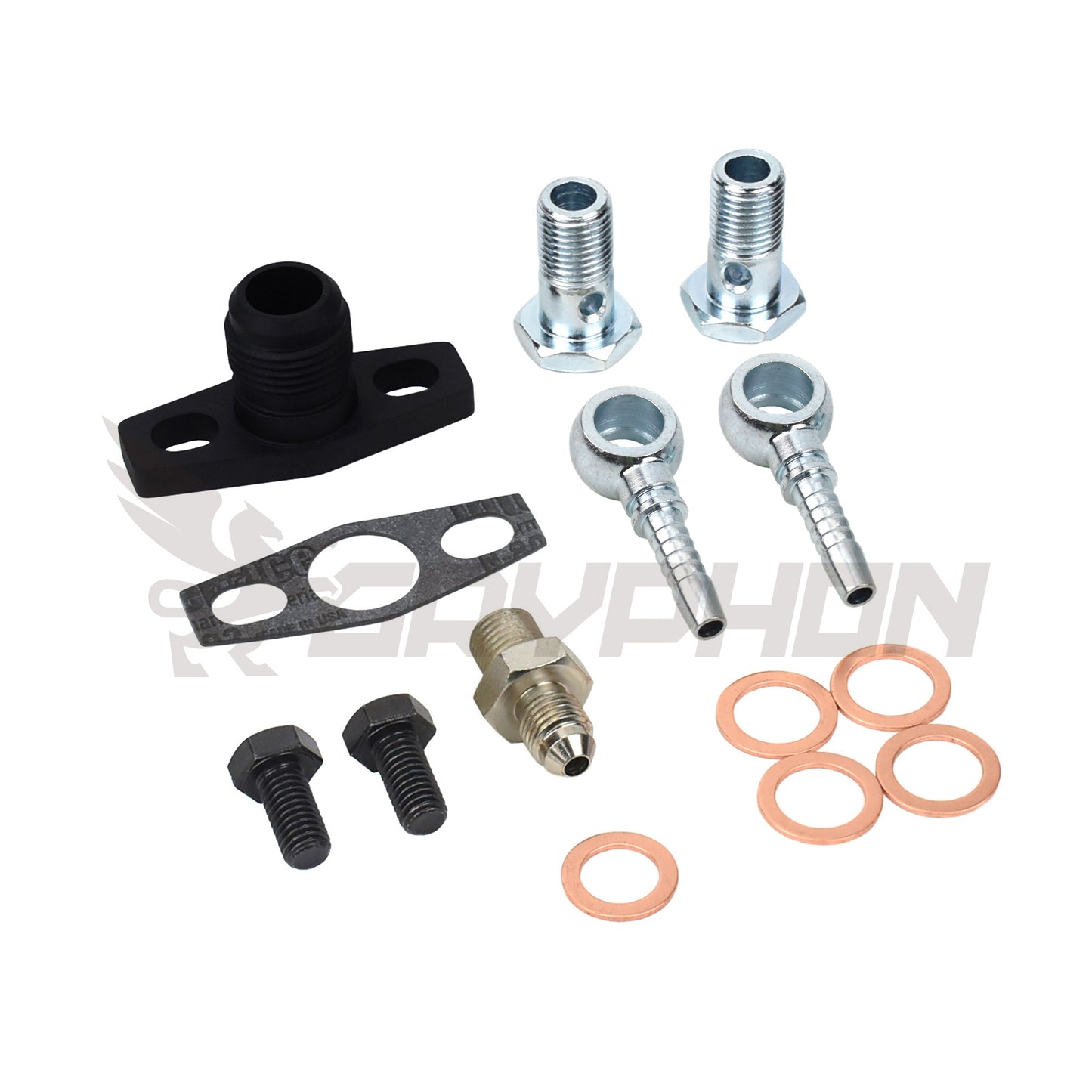 BorgWarner EFR Turbo Oil Water Fitting Kit