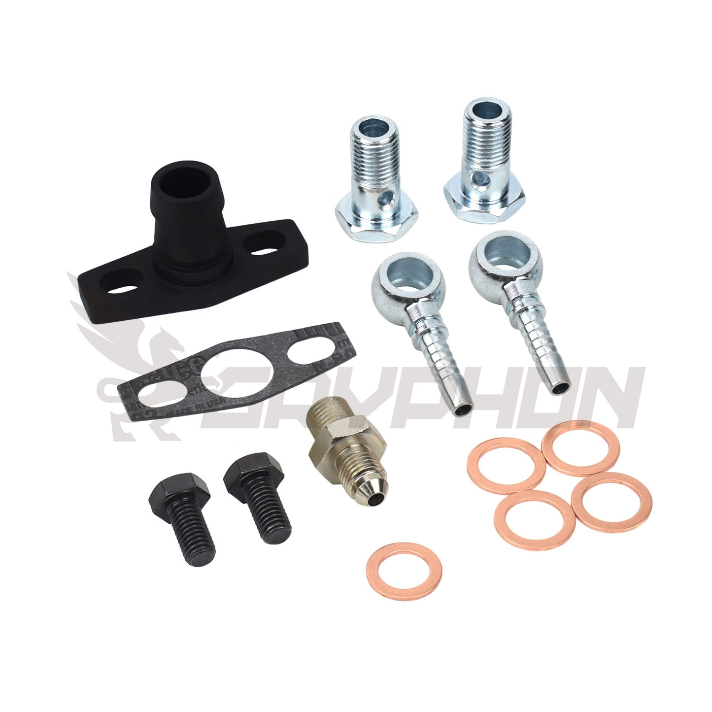 BorgWarner EFR Turbo Oil Water Fitting Kit