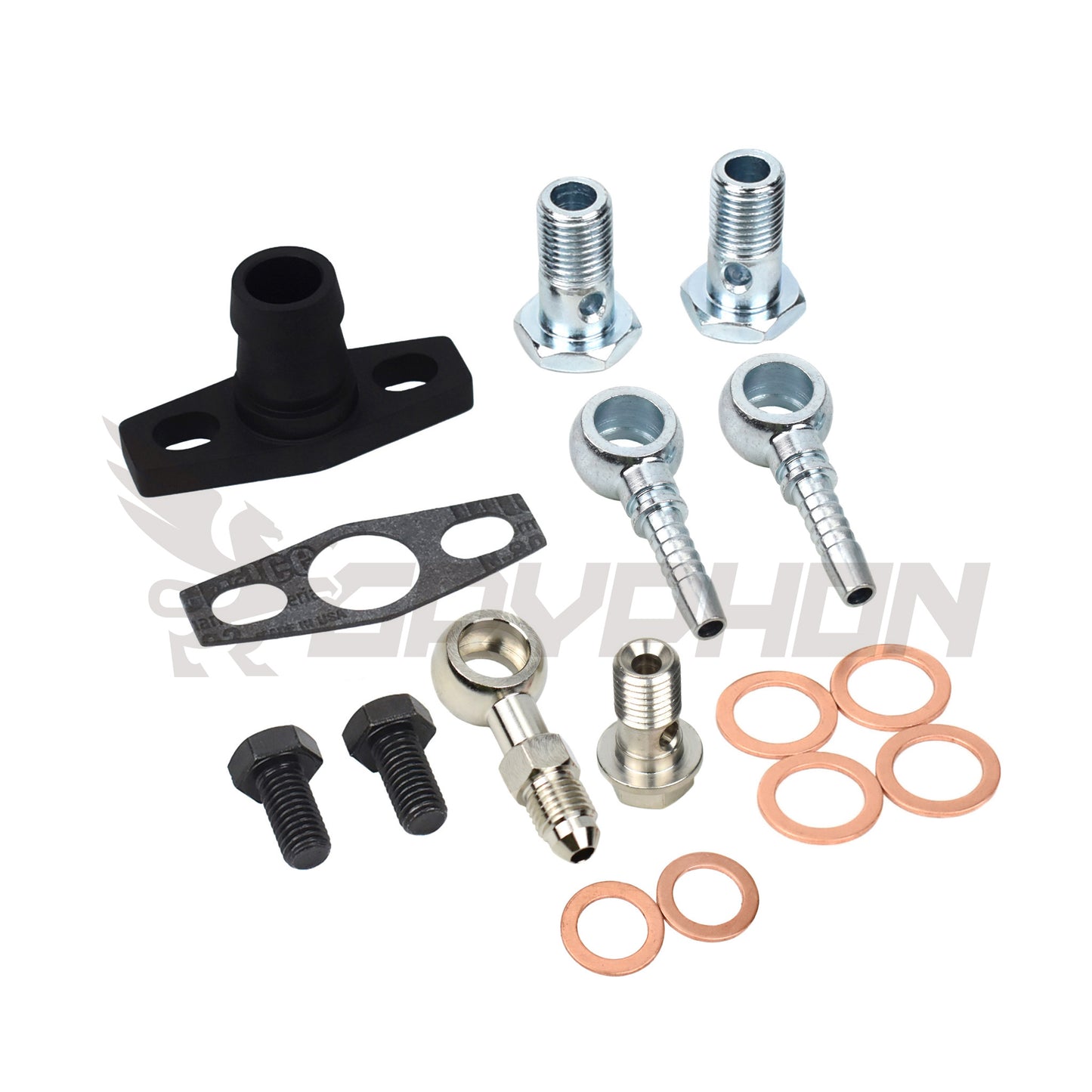 BorgWarner EFR Turbo Oil Water Fitting Kit