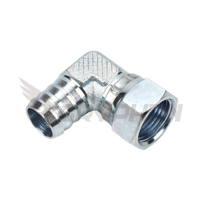 Swivel Fitting 90 Degree 10AN to 3/4" Barb