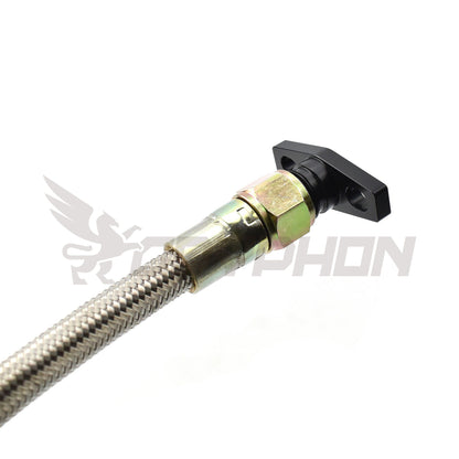 Braided Turbo Oil Water Line Kit TD04 TD04L TD04HL