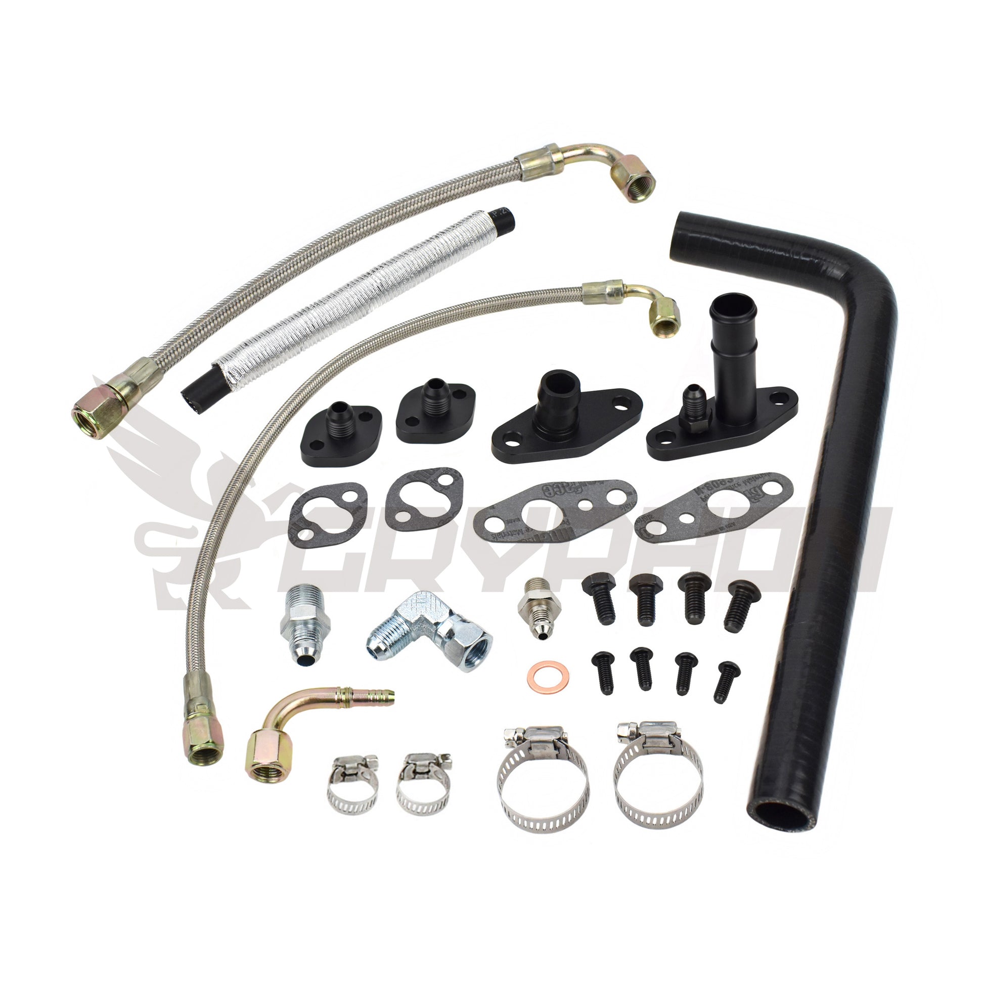 Turbo Oil Water Line Kit Toyota Land Cruiser 12HT with CT26