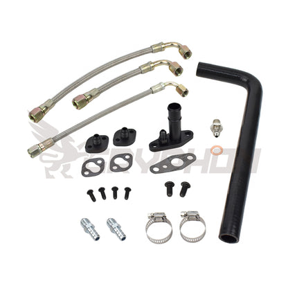 Turbo Oil Water Line Kit for Toyota HDJ80 HDJ81 1HD-T 1HD-FT CT26 