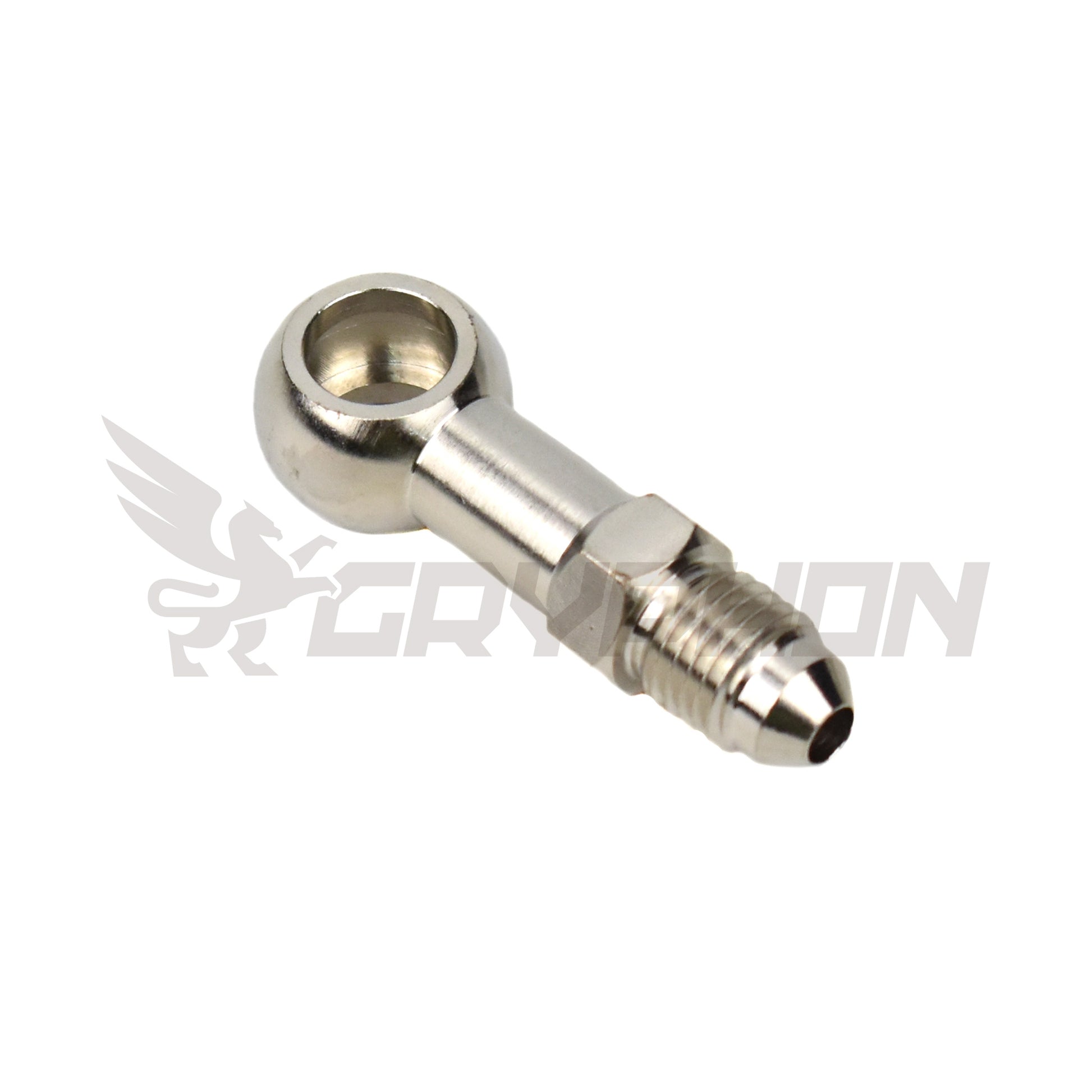 4AN to M10 banjo eye fitting for oil, coolant, or fuel line