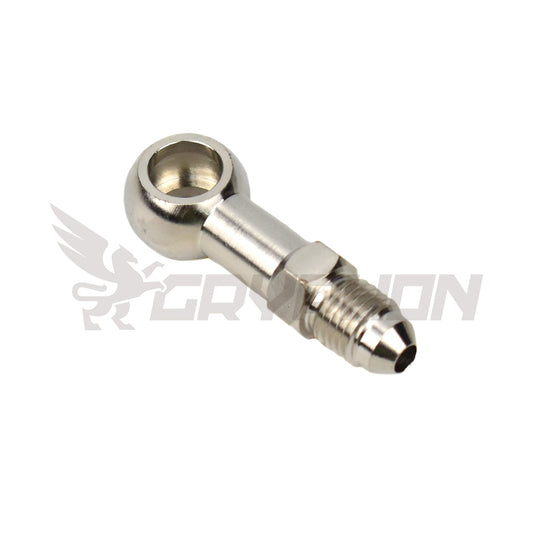 4AN to M10 banjo eye fitting for oil, coolant, or fuel line