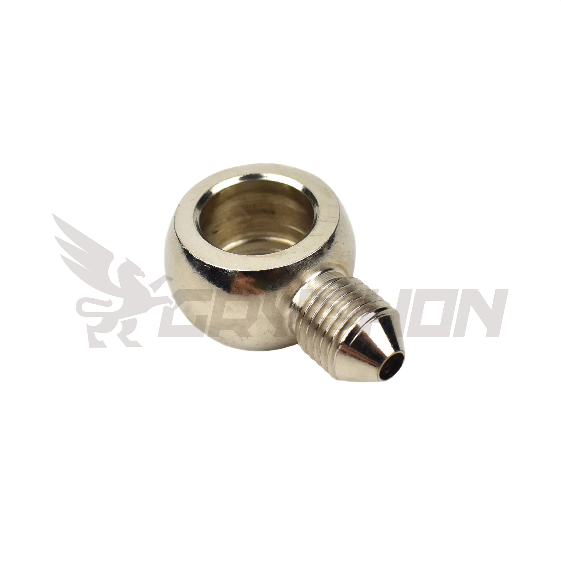 4AN to M14 banjo eye fitting for high-performance turbo or engine plumbing