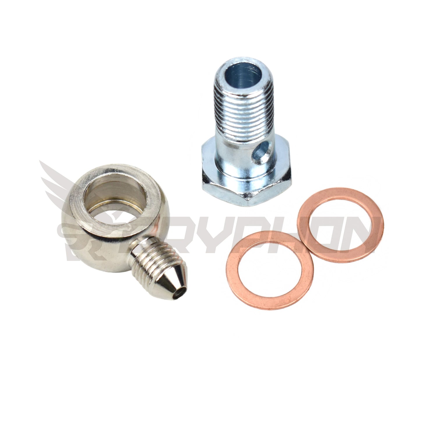 4AN water banjo bolt for Garrett GT/GTX Series (GT25R, GT28R, GT29R, GT30R, GT35R), GTW Series (GTW34, GTW36, GTW38), G Series (G25, G30, G35, G40, G42, G45), T Series (T25, T28)