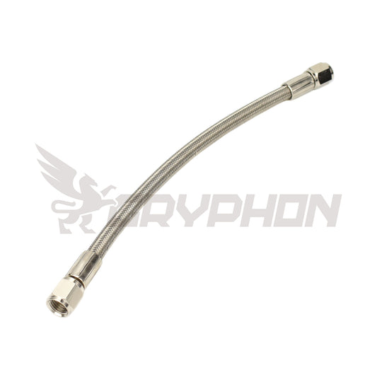 4AN braided hose with straight-to-straight hose ends