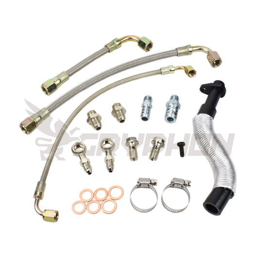 Turbo oil and water line kit for Citroën EP6DT EP6CDT 1.6THP 16V engine with K03 turbo