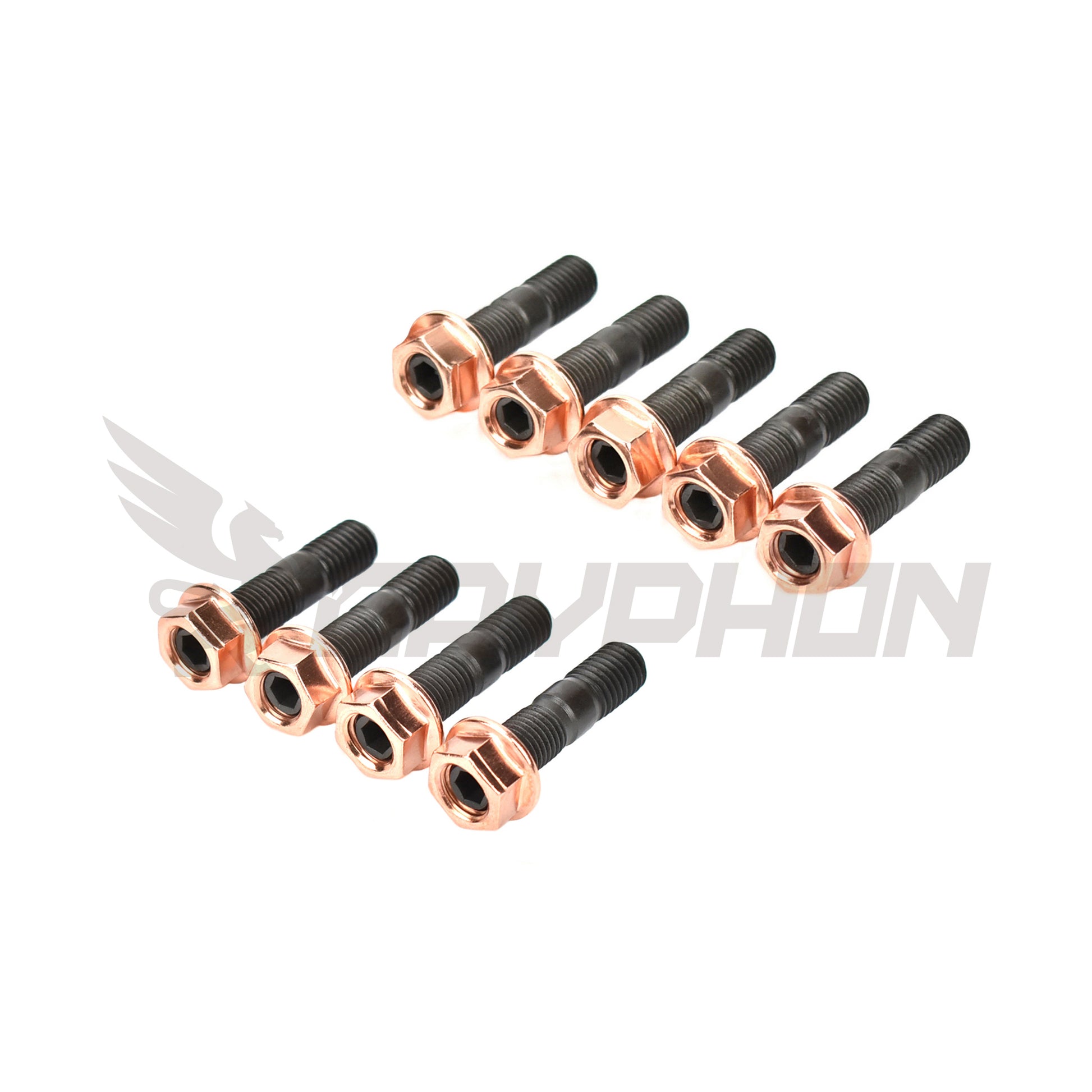Dual-section kit for turbo inlet and outlet – 4G63T
