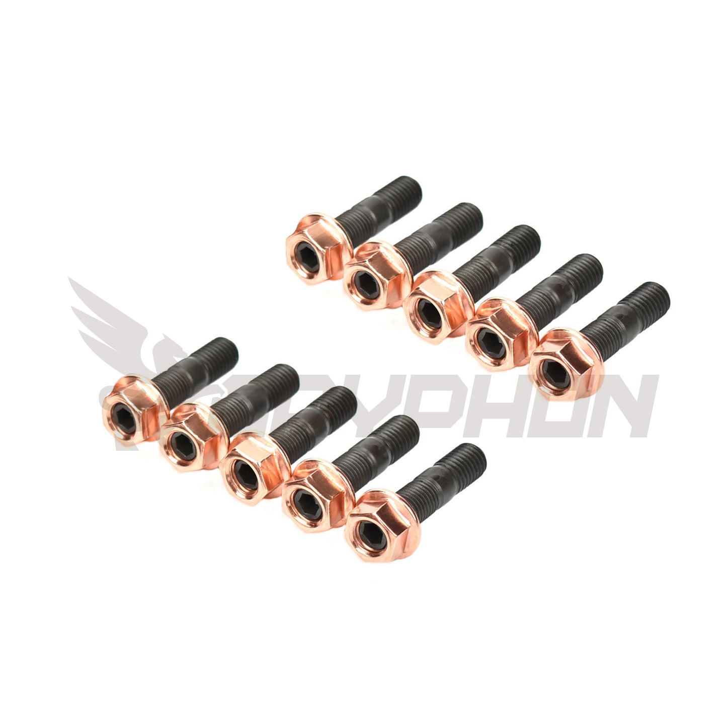 Exhaust manifold stud and nut kit for Mitsubishi Lancer Evolution X 4B11T