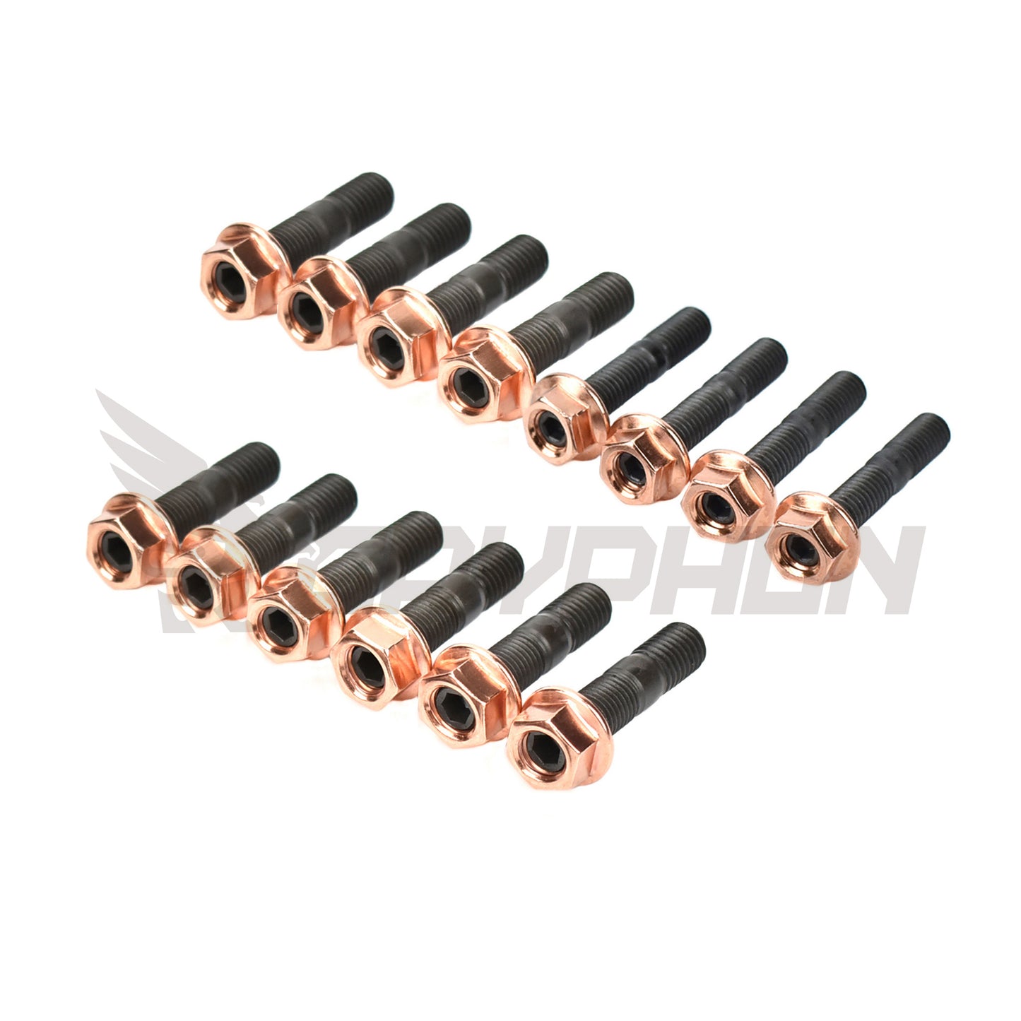 Complete exhaust manifold + turbo inlet + outlet stud nut kit – EP82 EP91
