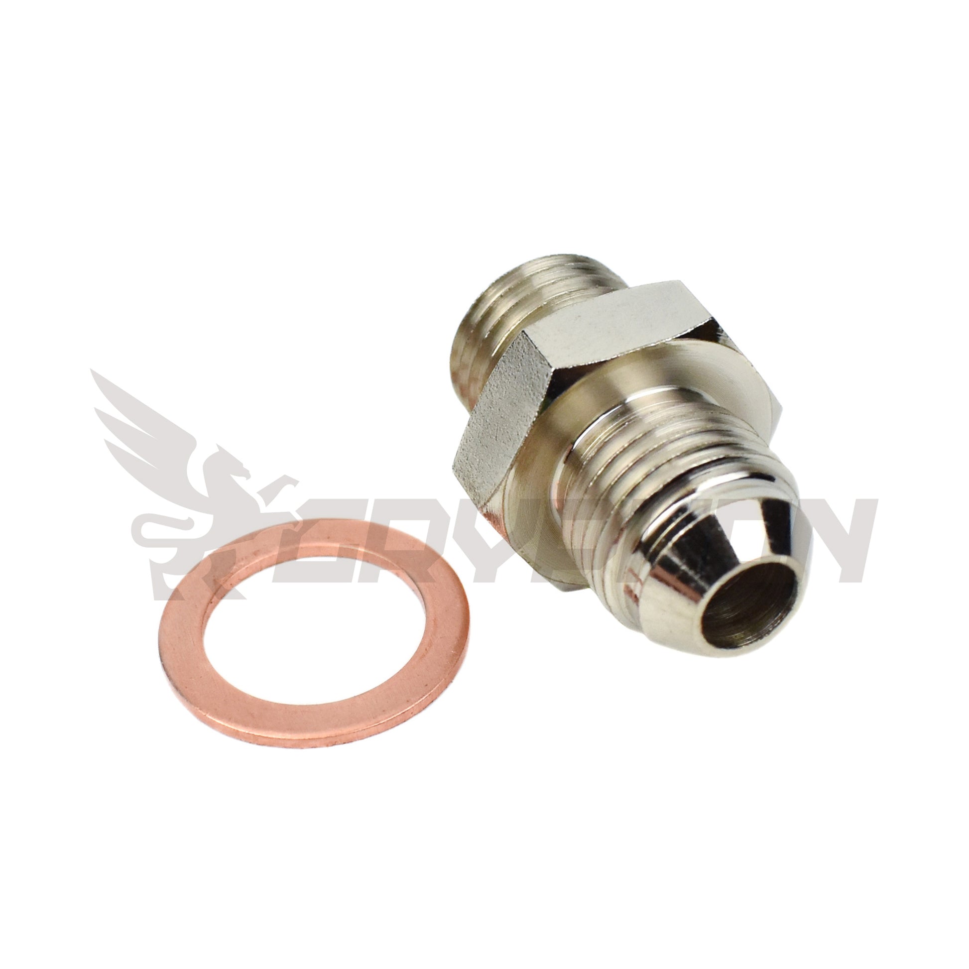 6AN water adapter fitting for Garrett GT/GTX Series (GT25R, GT28R, GT29R, GT30R, GT35R), GTW Series (GTW34, GTW36, GTW38), G Series (G25, G30, G35, G40, G42, G45), T Series (T25, T28)