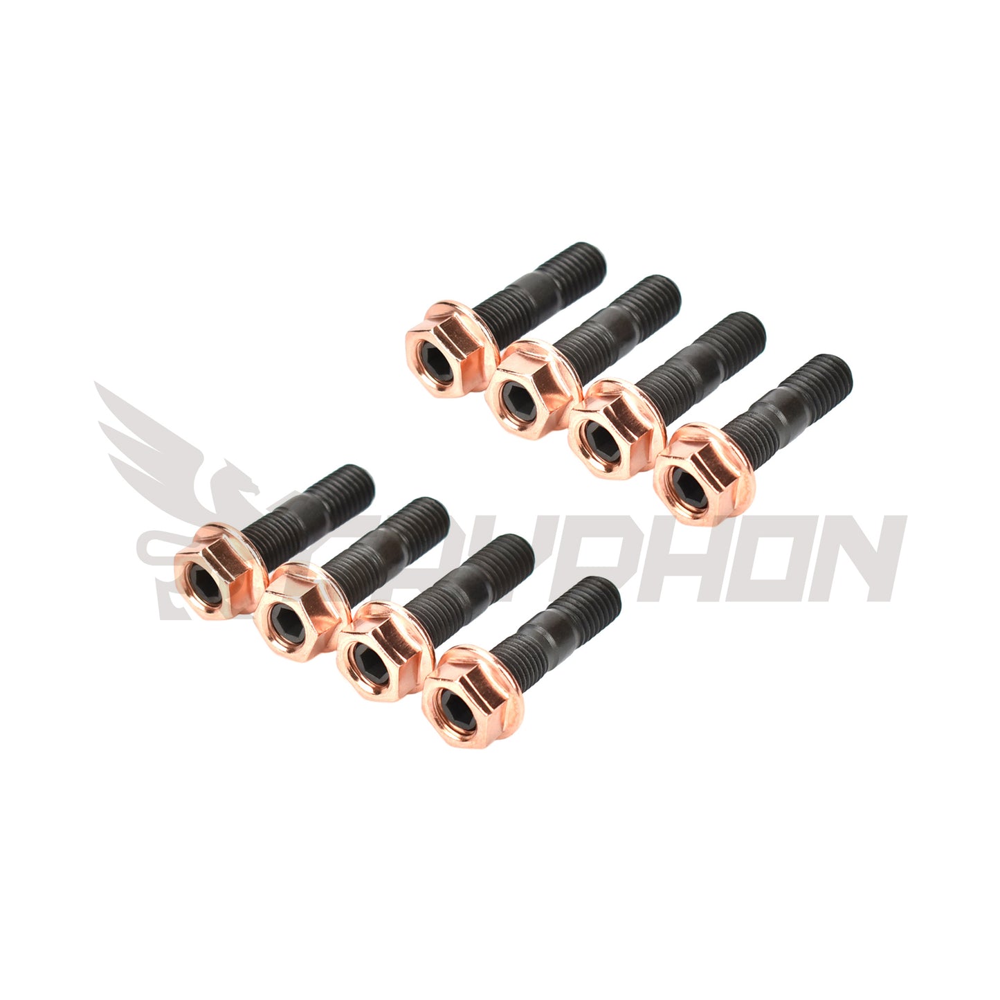 Stud and nut kit for exhaust manifold on Nissan Silvia SR20DET CA18DET