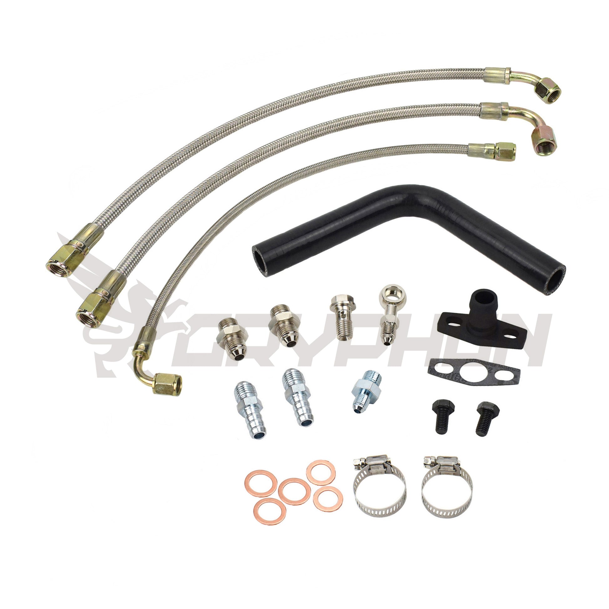 Turbo Oil Water Line Kit Toyota Starlet EP82 EP91 4E-FTE with GT25R GT28R