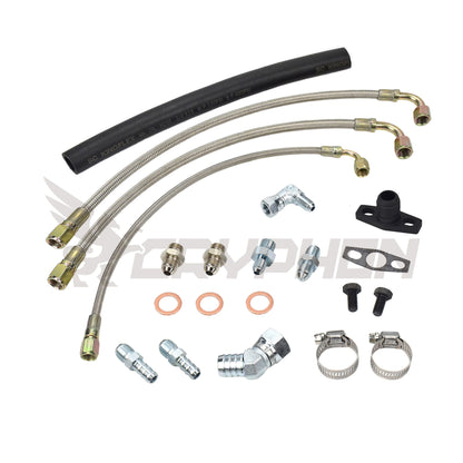 Turbo Oil Water Line Kit Toyota Starlet EP82 EP91 4E-FTE with GT25R GT28R