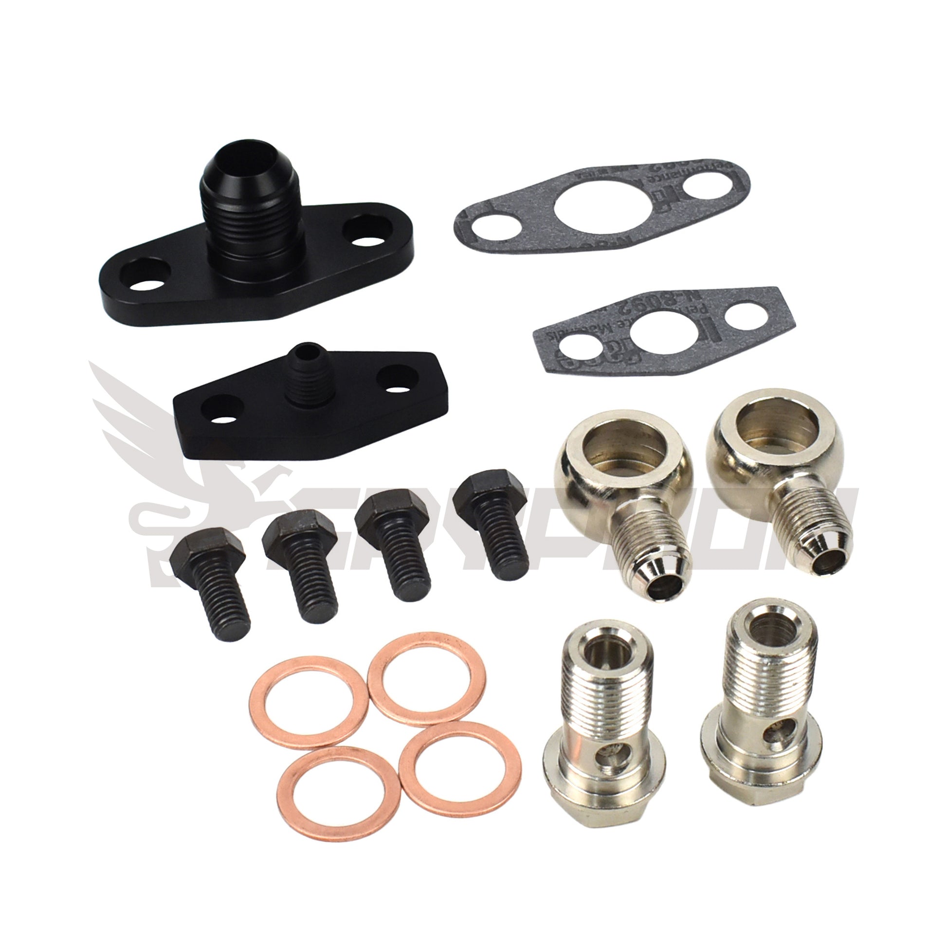 Nissan Patrol TD42 GU GQ HT18 turbo oil and water fitting kit