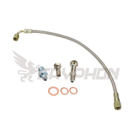 Turbo Oil Feed Line Kit Toyota Starlet Glanza EP82 EP91 4E-FTE with TD04