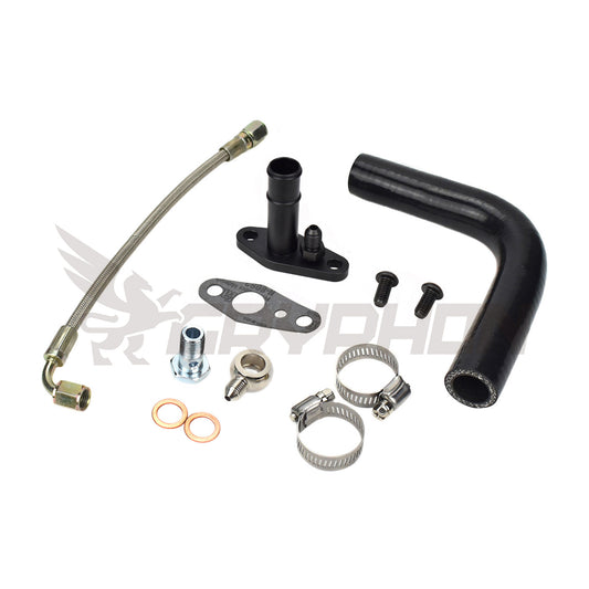 Turbo Oil Feed Return Line Kit Toyota Starlet EP82 EP91 4E-FTE with CT9