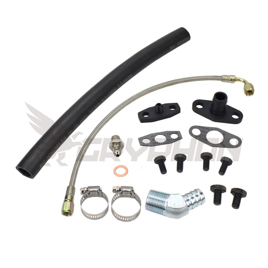 Turbo Oil Feed Return Line Kit Holden Commodore VL RB30ET with Garrett GT37R GT40R GT42R GT45R GT47R GT50R GT55R