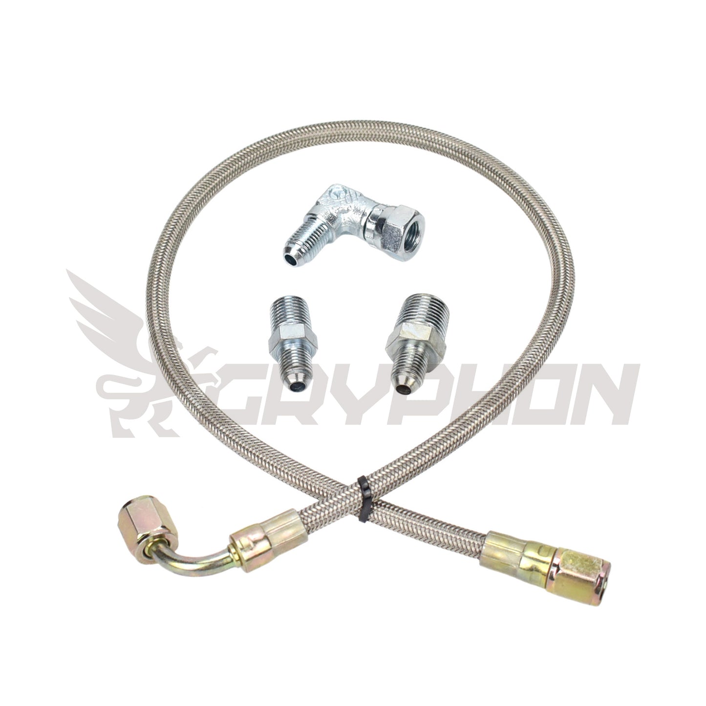 Turbo Oil Feed Line Kit Compatible With 5.9L Cummins 24V Select